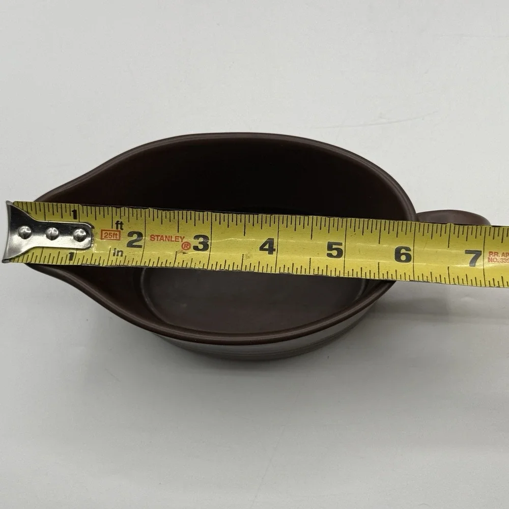 Wood‎ & Son Made In England Retro 1960's Chocolate Brown Coffee Mug Creamer Set